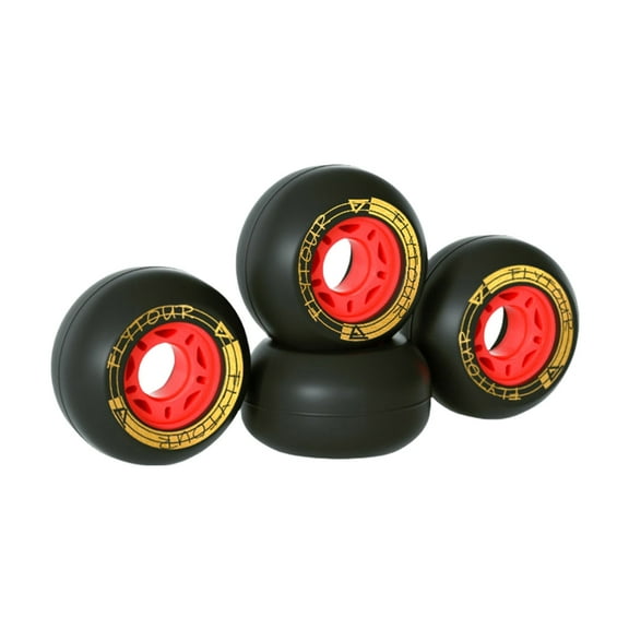 SIEYIO 4Pcs Freeline Roller 82A PU Drift Board Wheel Wear Resistant Skateboard Wheels