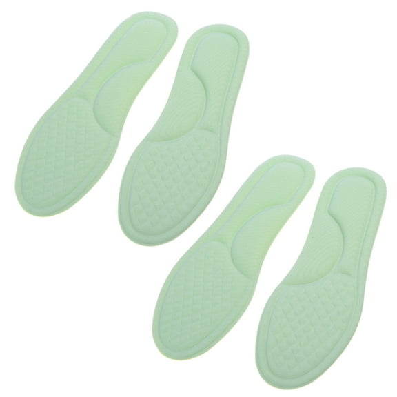 SIEYIO 4Pcs Insoles Heel Cushion Pads Men Women Shoes Inserts Memory Foam Arch Support