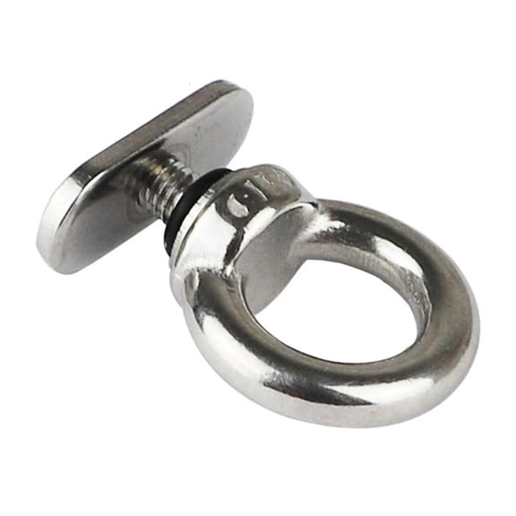 SIEYIO 4Pcs Kayak Track Mount Nut Tie Down Eyelet Stainless Steel Rail Mount Screw