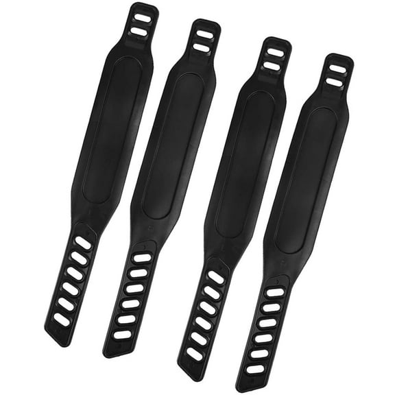 SIEYIO 4lots Durability Pedal Strap Comfortable Bike Pedal Strap Cycling Foot Strap