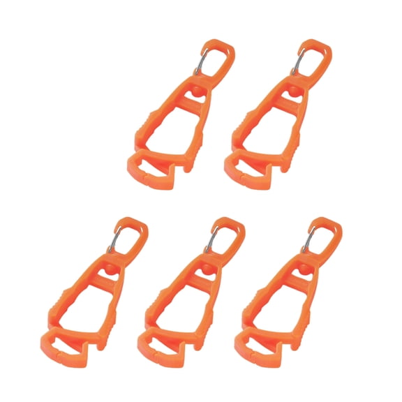 SIEYIO 5 Pcs Multipurpose Gloves Belt Clips Hanger Work Safety Clip for Belt Loop
