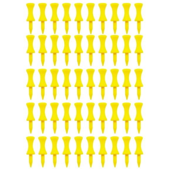 SIEYIO 50Pcs Eco-Friendly Golf-Tees Step Down Golf Sports Golf Stuff Plastic Step Tees