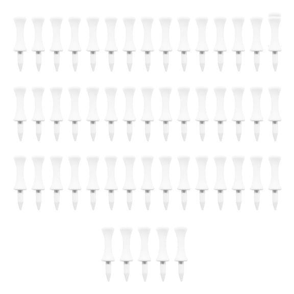 SIEYIO 50Pcs Eco-Friendly Golf-Tees Step Down Golf Sports Golf Stuff Plastic Step Tees