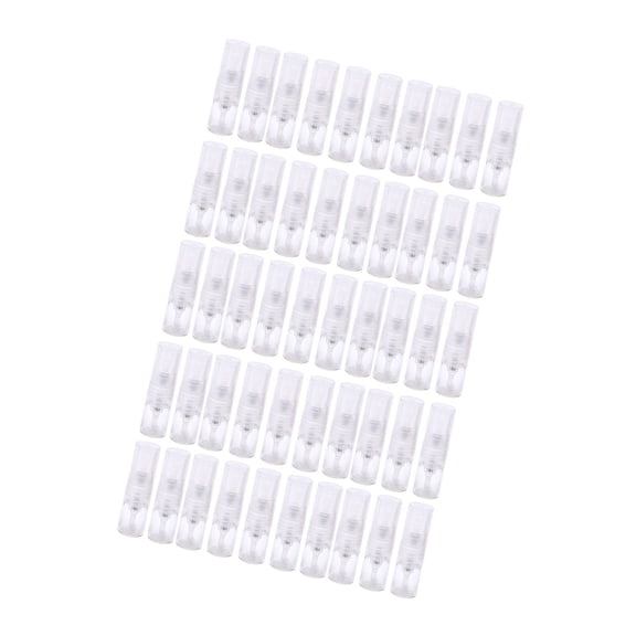 SIEYIO 50Pcs Mini Glass Perfume Bottles 1ml Portable Leakproof Atomizer Sprayers With Funnel For Precise Fragrances Application