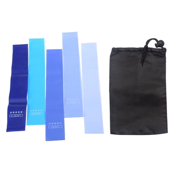 SIEYIO 5Pcs Resistance Band Workout Circles Rings Resitance Band Sport Gym Equipment