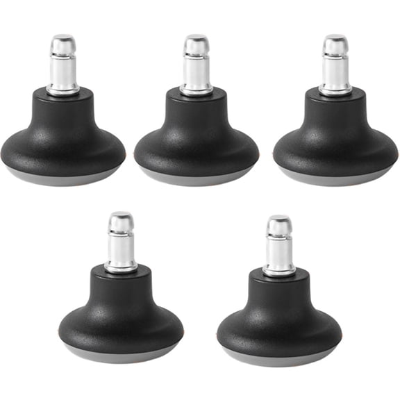 SIEYIO 5Pieces Practical Stool Chair Glides Without Slip Designs Convenient for Securly Office Supplies or Home Chair Use