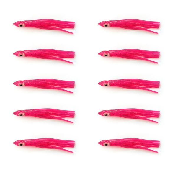 SIEYIO 7-Color Squid Rubber Hook Octopus Baits Artificial Jigs Squid Shrimp Baits