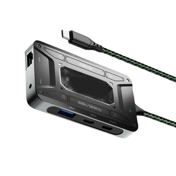 SIEYIO 7 In 1 Auditory Adapter Dock For DS7/DS7pro Headphone Adapter Gaming And Office Auditory Bridge For Home Entertainment