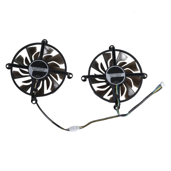 SIEYIO 86mm 12V 4Pin Coolers Fan Graphics Card Cooling Fan VGA Fan for eForce GTX1060 GTX960 GTX950 Coolers