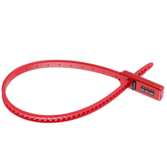 SIEYIO Adjustable Bike Lock Zips Tie Lock Bike Scooter Lockers with 3 Digit Passwords
