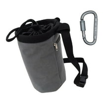 SIEYIO Adjustable Drawstring Chalk Bag Rock Climbing Chalk Bag Drawstring Magnesia Sacks Storage Bag for Gym Climbing