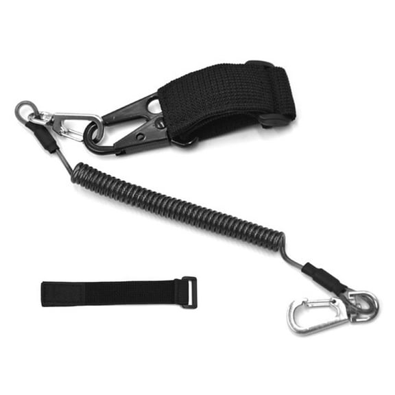 SIEYIO Adjustable Fishing Rod Tethers for Kayak Accessories Outdoor Sport Adventure Loss Light Weight Coiled Lanyard