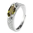 thumbnail image 1 of SIEYIO Adjustable Moissanites Rings for Elegant and Fashionable Wear, 1 of 14
