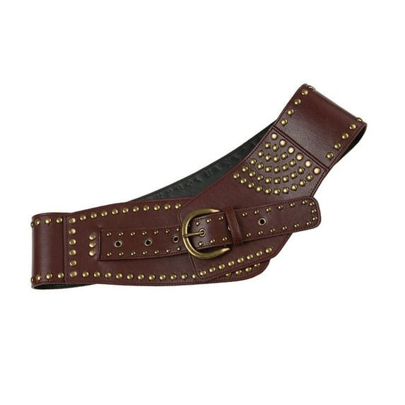 SIEYIO Aesthetic Rivet Studded Belt Corset Belt Shorts Belt Cool Clothing Accessories