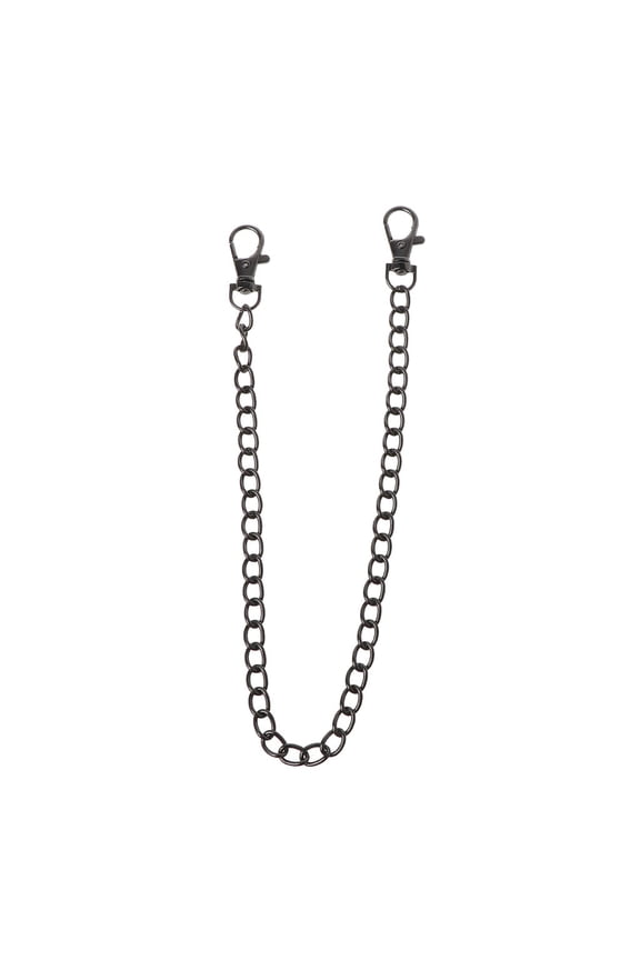 Anti-lost for Key Chain 16" Pants Chain Pocket Chain with Keyring for Jeans Wall