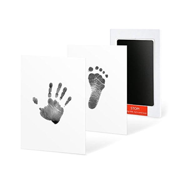 SIEYIO Baby Handprint Footprint Ink Pads Inkless Infant Hand Foot Stamp No Toxic Pet for Cat Dog Paw Print Souvenir Memory Gift