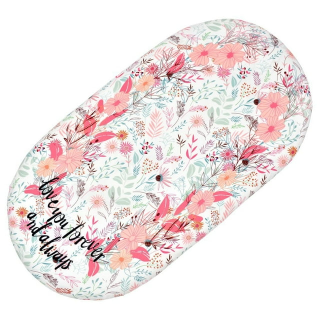 SIEYIO Baby Moses Basket Sheet Printing Mini Cradle Bedding Protector