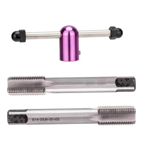 SIEYIO Bicycles Crank Tapping Threading Tool High Speed Steel Left And Right Hand Thread Tap Crank Pedal Thread Tapping Device