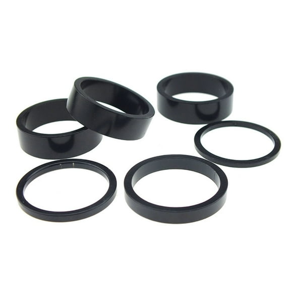 SIEYIO Bike Front Fork Headsets Spacers Headsets Washer Replacement Aluminum Alloy Headsets Spacers Bicycles Front Stem Fork