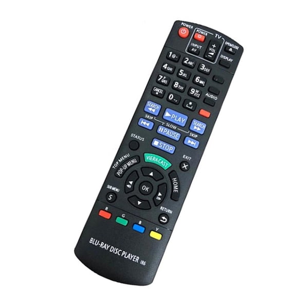 SIEYIO Blu Ray DVD Player Remote Controls For DVD Player DMP Series For DMP-BDT310 DMP-BDT210 DMPBDT110 DMPBDT215 No Need Setups