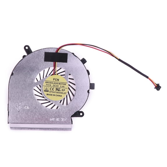 SIEYIO CPU GPU Fan Laptop Cooling Fan for DC 5V 0.55A 3 pin Radiator for MSI GE72 GE62