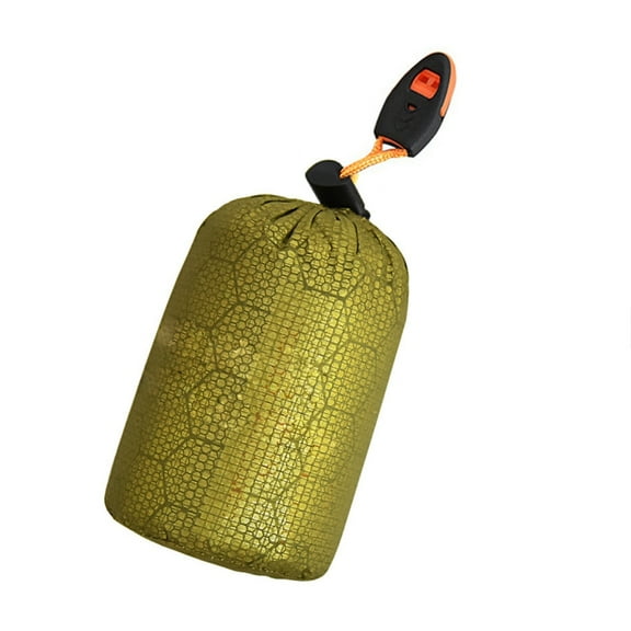 SIEYIO Camping Sleepings Bag Storage Bag Waterproofs Stuff Sacks Outdoor Drawstrings Organizers Pouches with Whistle/Tail Clip