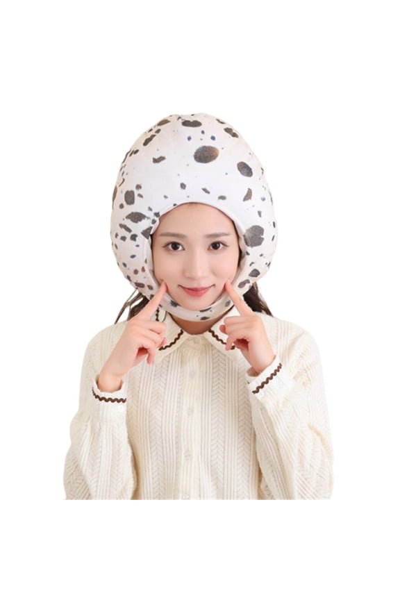 Cartoon Quail Eggs Hat for Family Gathering Kids Lovely Eggs Hat Breathable Festival Party Hat Headcover Headgear