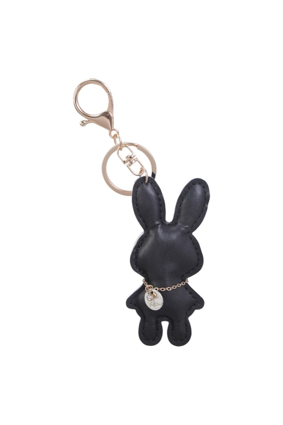 Cartoon Rabbit Toy Keyring Artificial Bunnys Pendant Keychain Charm Key Chain Women Girl Bag Accessories