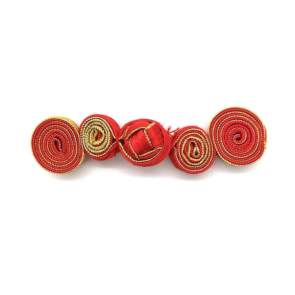 SIEYIO Chinese Knot Buttons Cheongsam Cape/Cloaks Clasp Cardigan Fasteners for Clothing Decor Handmade Cheongsam Fasteners