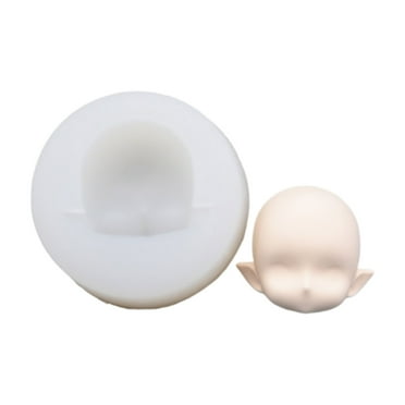 SIEYIO Clay Plasticine Mold Cute Face Mold Ultra Light Clay Soft Ceramic Fondant Face