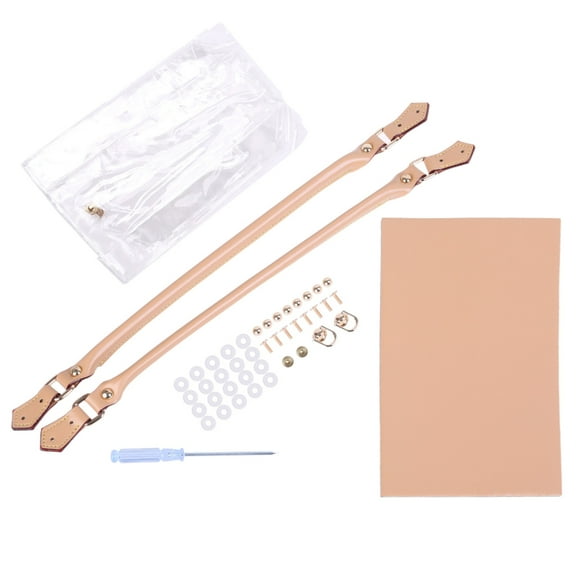 SIEYIO Clear PVC DIY Tote Bag Handbag Making Kit Handmade Gift Bags Craft Accessories Tool Set Birthday Holiday