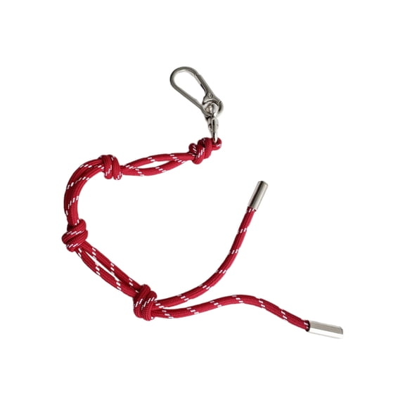 SIEYIO Colorful Key Holder Functional Key Accessory Convenient Hand Woven Lanyard Suitable for Hiking Traveling and School