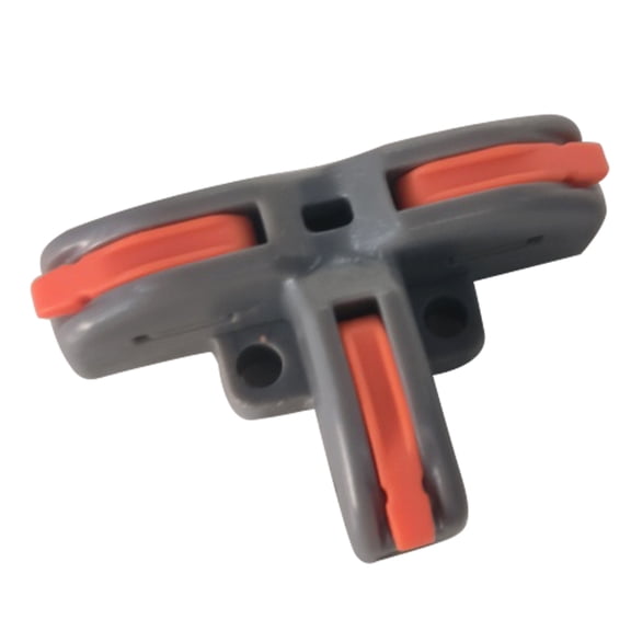 SIEYIO Compact Wire Connector T-type Push in Wiring Terminal Block Cable Splitter for Solid Single Flexible Electric Wires