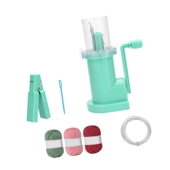 SIEYIO Cord Knitter Knitting Machine Manual Knitting Mill Machine Bracelets Making Tool