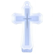 SIEYIO Cross Silicone Resin Mold Crucifix Epoxy Casting Resin Mold for Jewelry Making,Crafts DIY,Pendant,Kechain,Home Decor