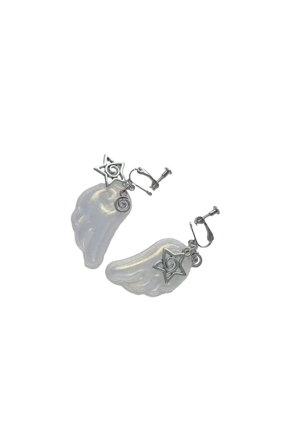 Delicate Angel Wing Ear Cuffs Alloy Comfortable Earrings Perfect Gift For Her