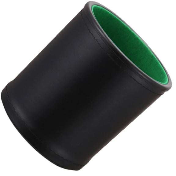 SIEYIO Dices Shaker Cup Table Game PU Dices Cup Hand Pattern Quiet Shaker Cup