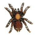 thumbnail image 1 of SIEYIO Distinctive Spiders Shaped Brooch with Rhinestones Embellishment for Gatherings, 1 of 20