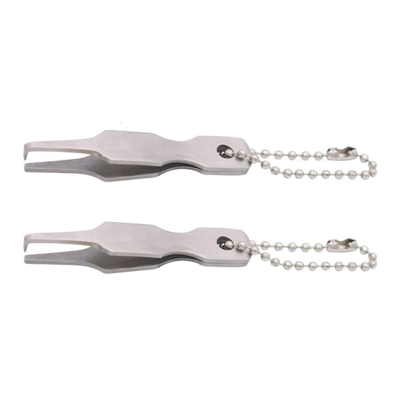 SIEYIO Double Rings Opening Pliers Fishing Line Pliers Fishing Tackle Accessories Fishing Line Tweezers Split Rings Opener Tool