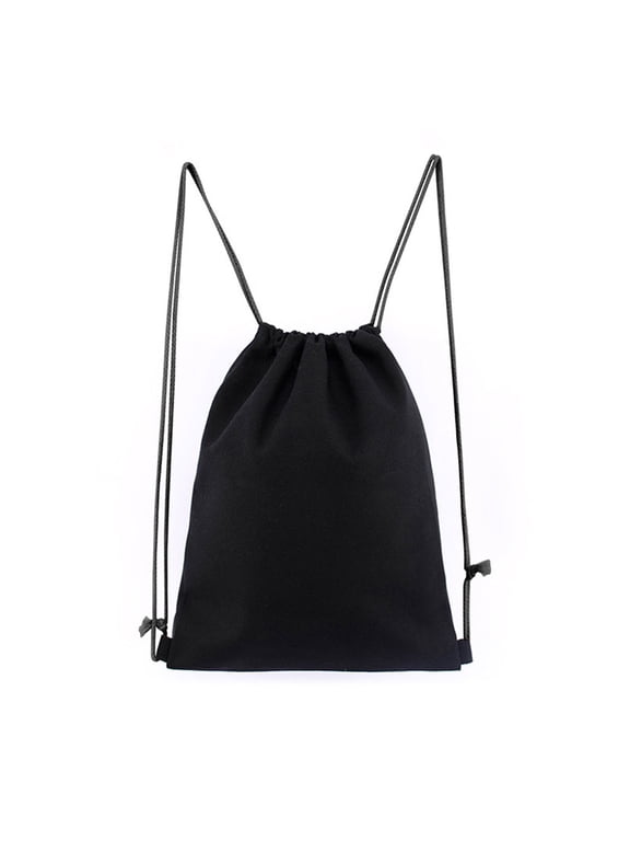 Drawstring Gym Backpack Bag for Men & Women, Sport Gym Sack Mini Travel Daypack