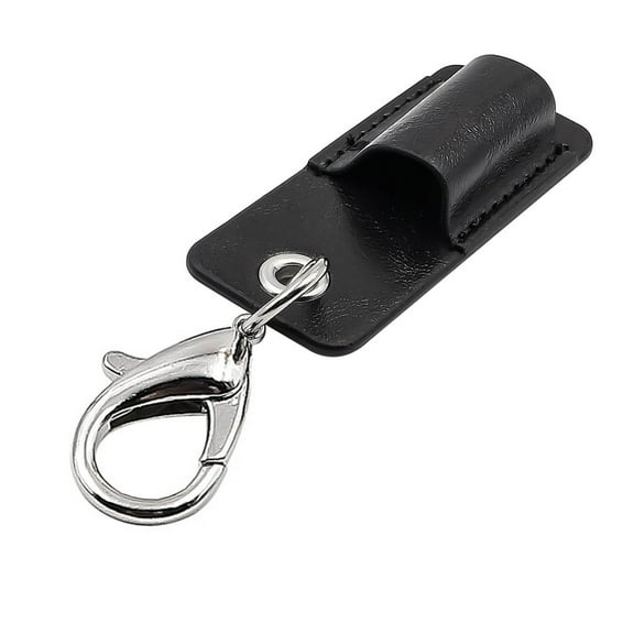 SIEYIO Durable PU Pen Case for Lanyard Badge Keychain Versatile Pencil Sleeve