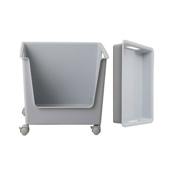 SIEYIO Easy Move Rolling Storage Container Space Efficient Storage Cart with Wheels Practical Home Organization Container