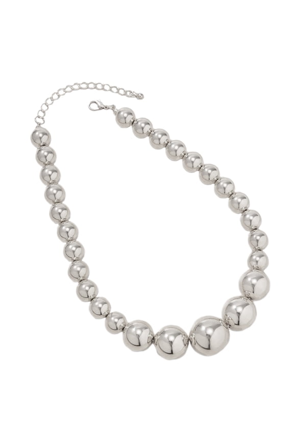 Edgy Gothic Beads Chain Accessory Fashionable Neckchains Ornament for Gatherings