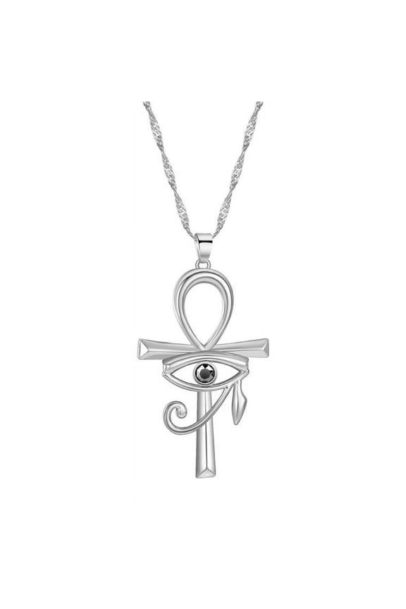 Egyptian Eye of-Horus Necklaces Jewelry Gold Evil-Eye Pendant Clavicle Chain