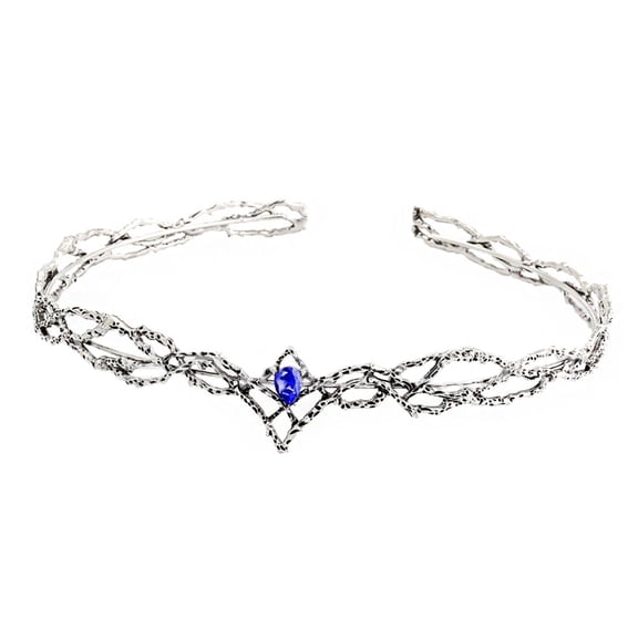 SIEYIO Elegant Elven King Crowns with Sparkling Portable Fashion Accessory for Men and Women's Evening Event