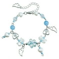 thumbnail image 1 of SIEYIO Fashion Beaded Bracelet Cute Flower Bracelet Statement Jewelry Gift for Women, 1 of 18