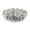 thumbnail image 1 of SIEYIO Fashion HIPHOP Tooth Braces Gold/Silver Teeth Top Bottom Jewellery for Men Women, 1 of 12
