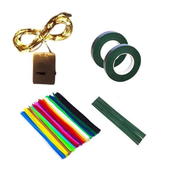 SIEYIO Fire Work Pipe Cleaner DIY Set 20Color Chenilles Stems for DIY Art Craft Project