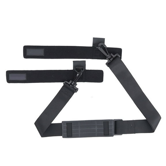 SIEYIO Fishing Rod Strap, Adjustable Fishing Sling Shoulder Belt Fishing Rod Carry Strap Sling Band Travel Tackle Shoulder Belt