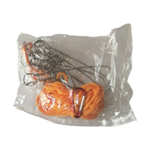 SIEYIO Fishing Stringer Live Fish Lock with Floats and Stainless Fish Snap 5m 10m Rope